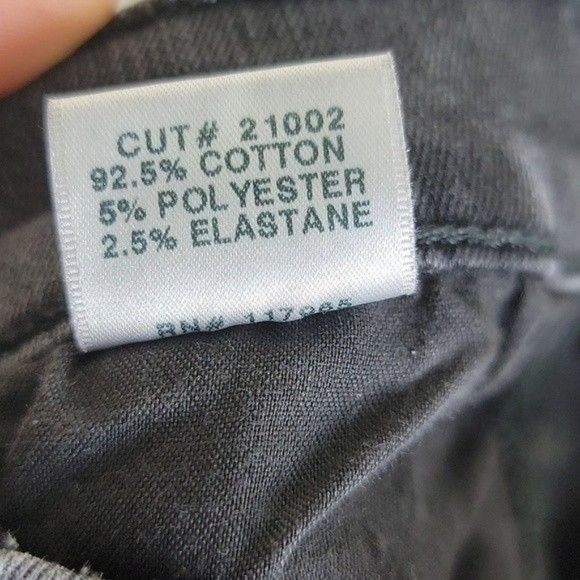 J Brand Women's Vanity Mid Rise Straight Leg Jeans Black size 28 - Picture 11 of 12